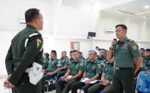 Pomdam II/Sriwijaya Gelar Sosialisasi Ops Gaktib dan Yustisi TA. 2026 ...