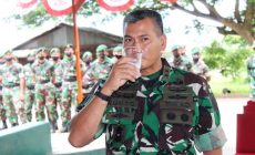 Permalink ke Beri Solusi, Pangdivif 3 Kostrad Resmikan Mesin Pengolah Air Minum Yonif Raider 755